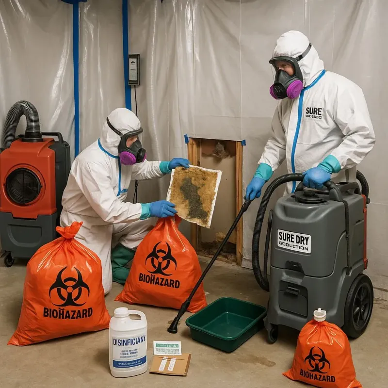 Contaminated Water Handling Protocols process in Montara, CA